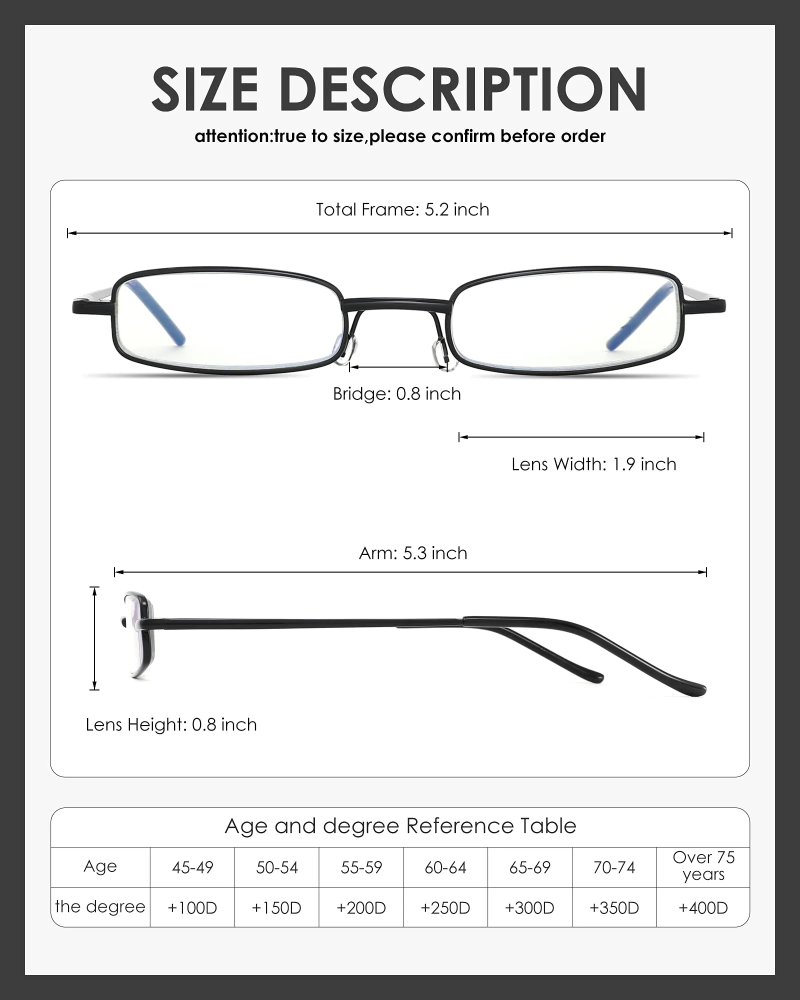3 Pack Slim Pocket Reading Glasses for Men Women Blue Light Blocking Compact Readers Spring Hinge Metal Frame Eyeglasses Yellow Black Grey 3.0 x