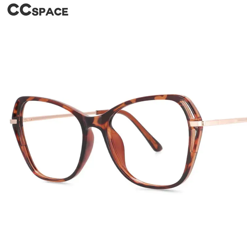 53835 Fashion Cat Eye anti Blue Light Optical Glasses Frames Women Plastic Titanium Computer Eyeglasses