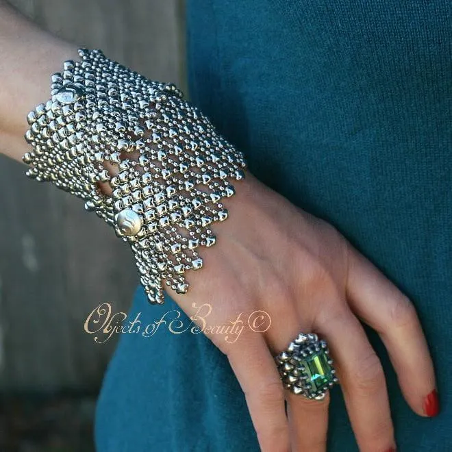 Andrea's Cat SG Liquid Metal Bracelet | Yellowstone Spirit Southwestern Collection