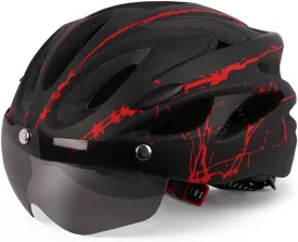 Bike Helmet for Men Women Adult Protective Cycling Helmet with Magnetic Visor for, Roller Skate, Scooter, Electric, Mountain Bike, Skateboards,
