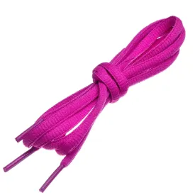 Birch's Oval Half Round 1/4" Shoe Laces - Cerise