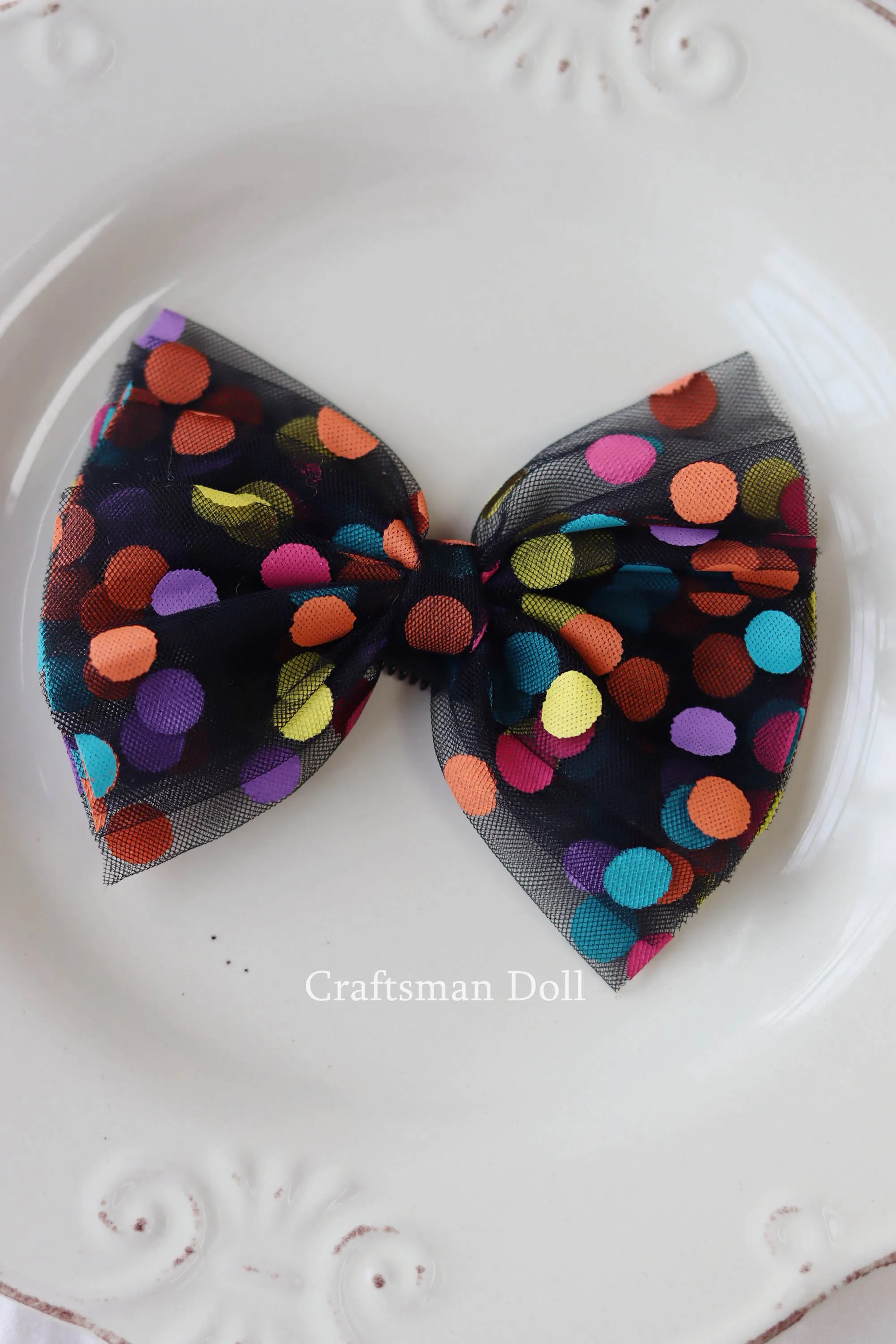 Blythe Big Bow Hairpin/Pullip Big Bow Hairpin/B567/