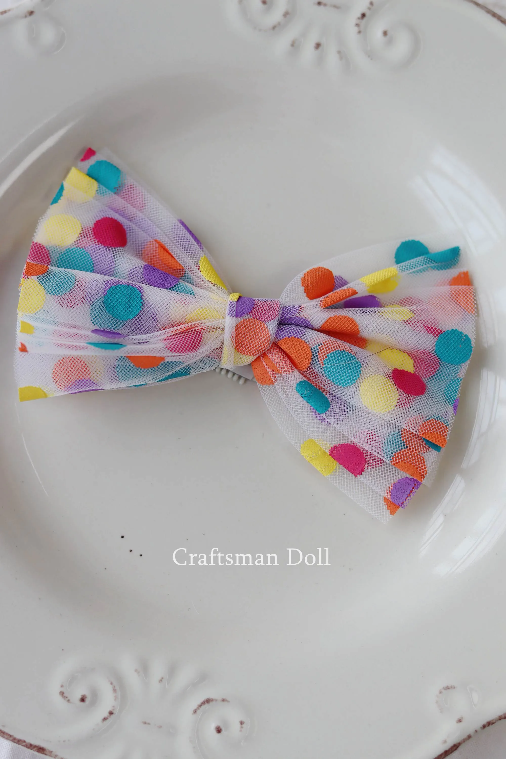 Blythe Big Bow Hairpin/Pullip Big Bow Hairpin/B567/