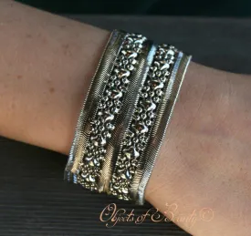 Cassia SG Liquid Silver Bracelet