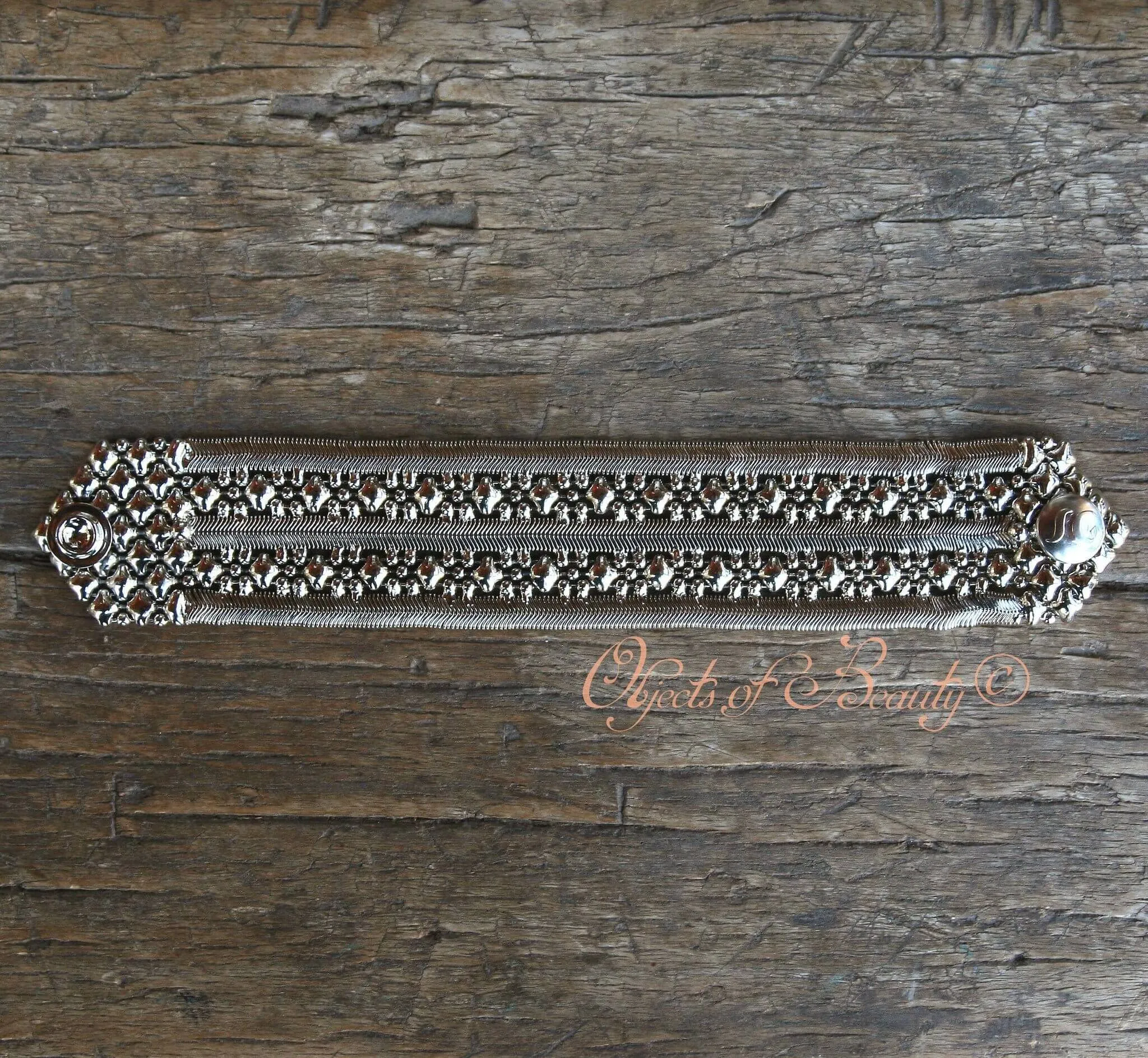 Cassia SG Liquid Silver Bracelet
