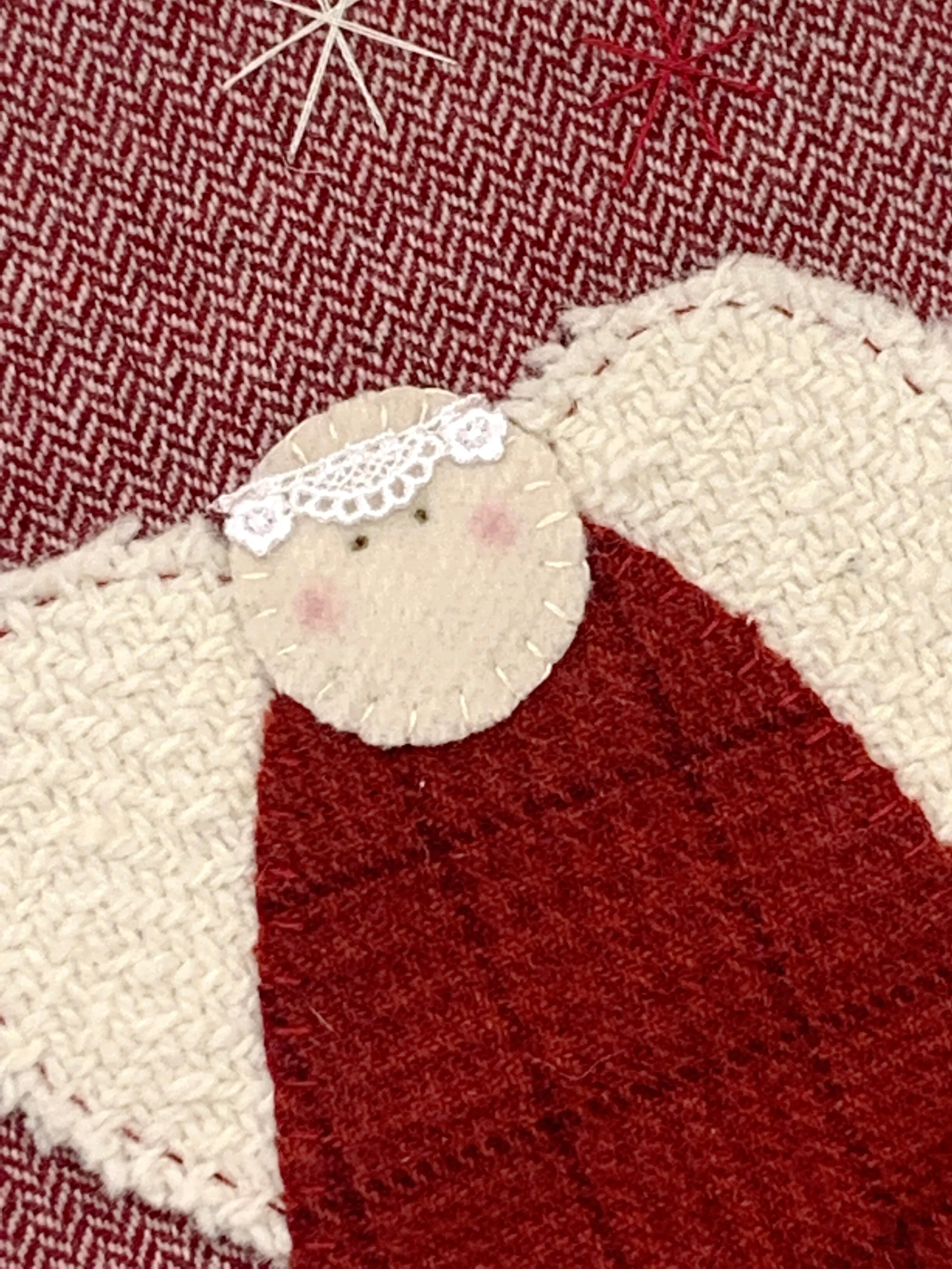Christmas Angel Stocking