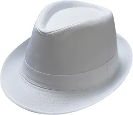 Classic Fedora Hats Men Panama Jazz Hat Men's Vintage Short Brim Bowler Hat 20s Hat Jazz Cap