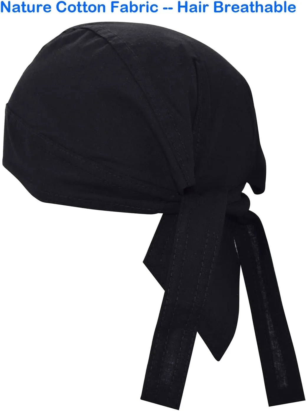 Cotton Doo Rags Skull Beanie Hat Bandana Motorcycle Dew Rag Hard Hats Liner Welder Chef Do Rags for Men and Women