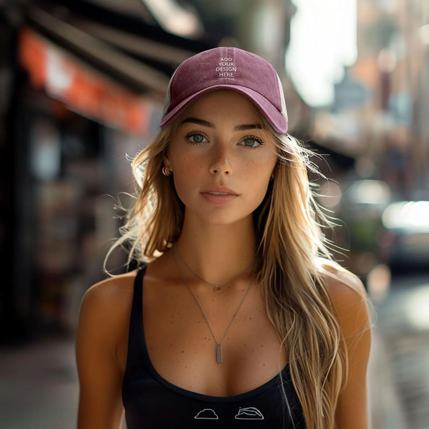 Custom Hat Design Your Own, Personalized Classic Hats for Men Women,Customizable Baseball Cap Dad for Outdoor Adjustable