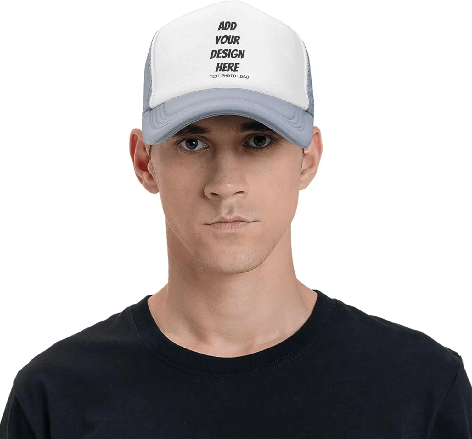Custom Hat Design Your Own, Personalized Classic Hats for Men Women,Customizable Baseball Cap Dad for Outdoor Adjustable