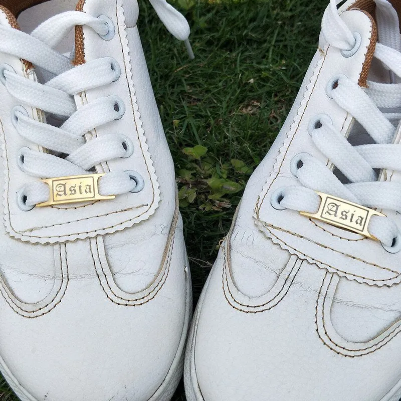 Customized Name Shoelace Buckle,Personalized Shoe Clips Shoe Buckles,Stainless Steel Shoe Jewelry Shoelace Charm,Shoe Accessories