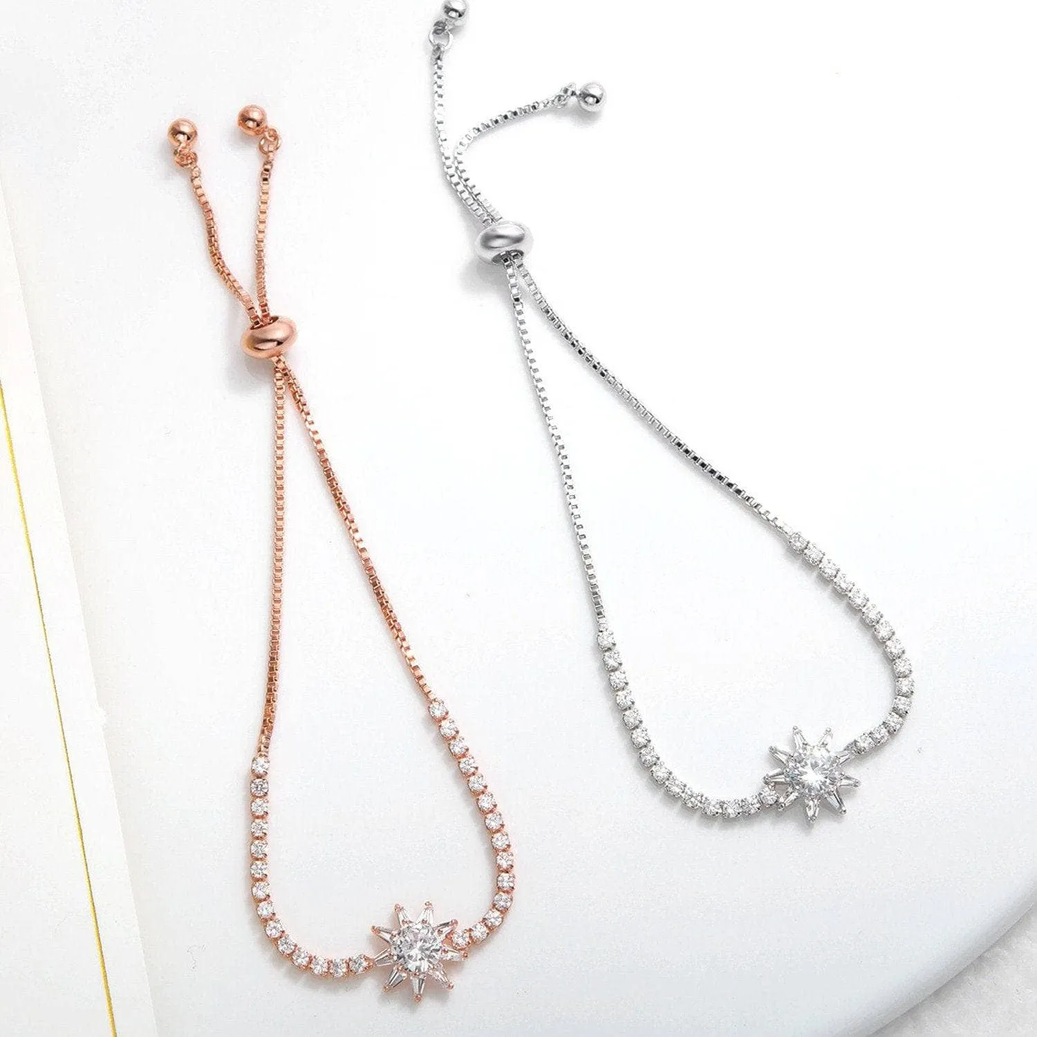 Diamond Sun-shaped Fashionable Simple Bracelet