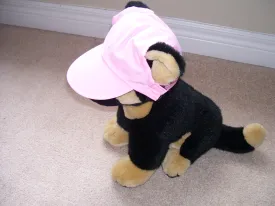 Dog Visor Hat - Light Pink