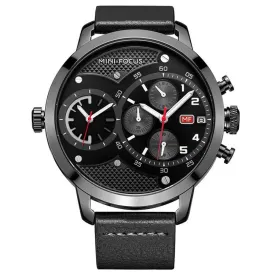 Double Movement Waterproof Men's Quartz Watch