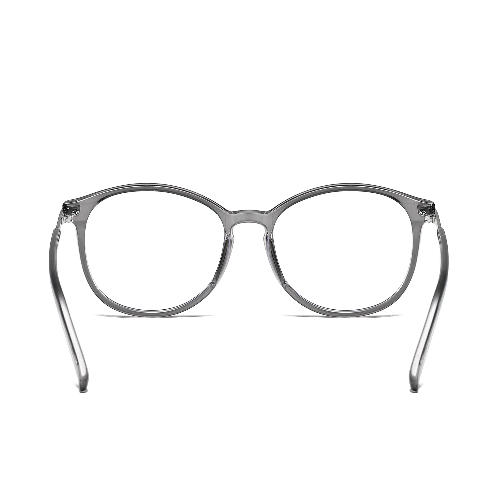 DUCO Round Blue Light Blocking Glasses Computer Screen Glasses Non Prescription Eyeglasses 5213