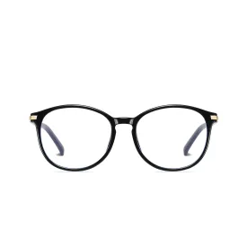 DUCO Round Blue Light Blocking Glasses Computer Screen Glasses Non Prescription Eyeglasses 5213