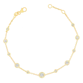 Endless Diamond Strand Bracelet
