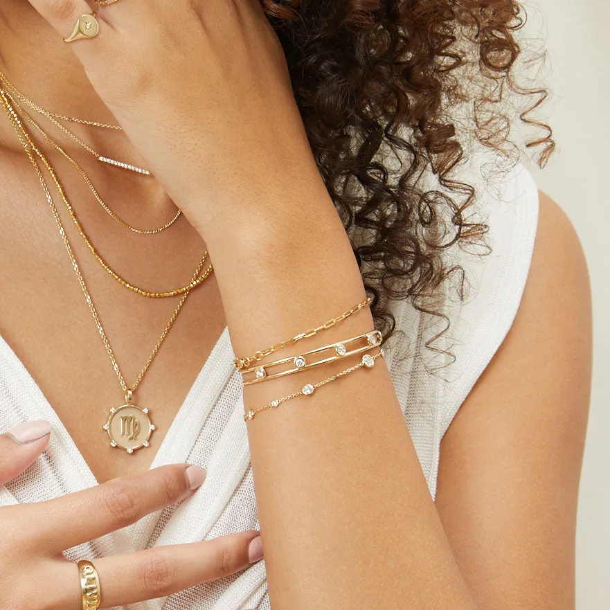 Endless Diamond Strand Bracelet
