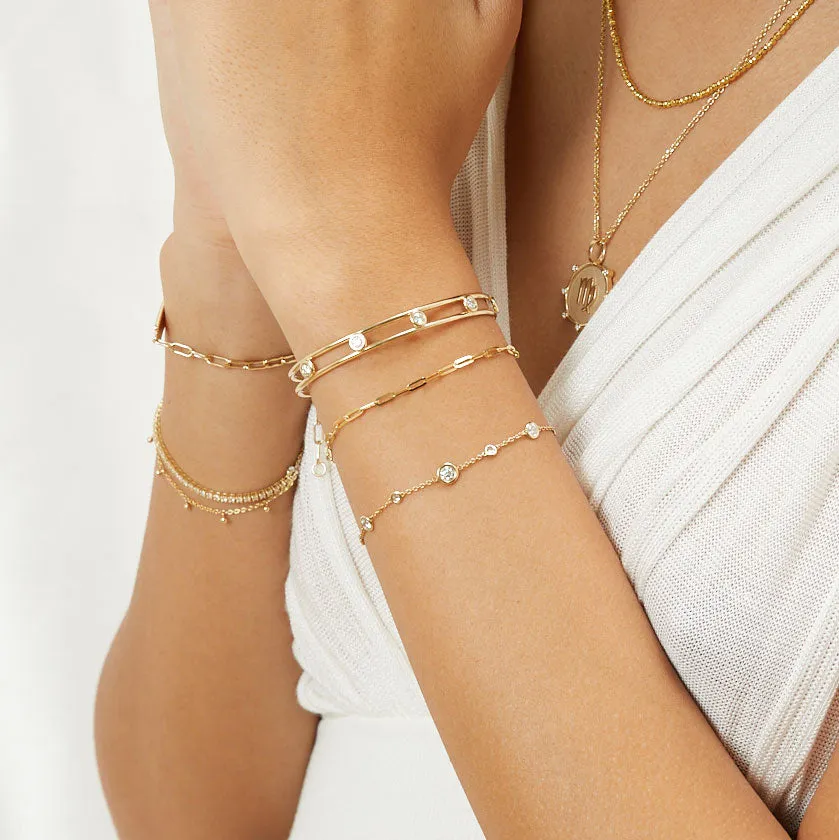 Endless Diamond Strand Bracelet