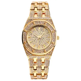 Fashion Full Of Diamond Waterproof  Women's Watch