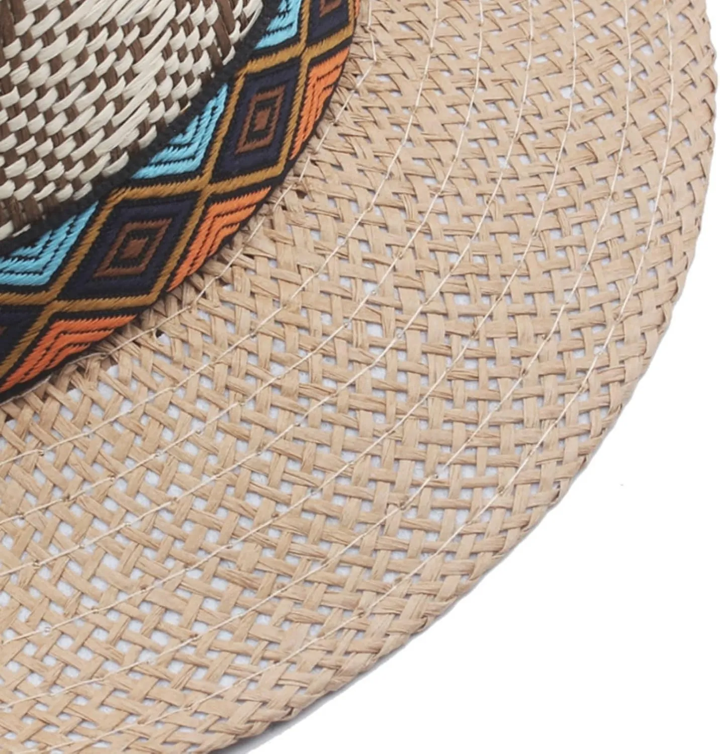 Fedoras Hats Men's and Women's Casual Hats Summer Breathable Hats Panama Jazz Hats for Wedding, Party