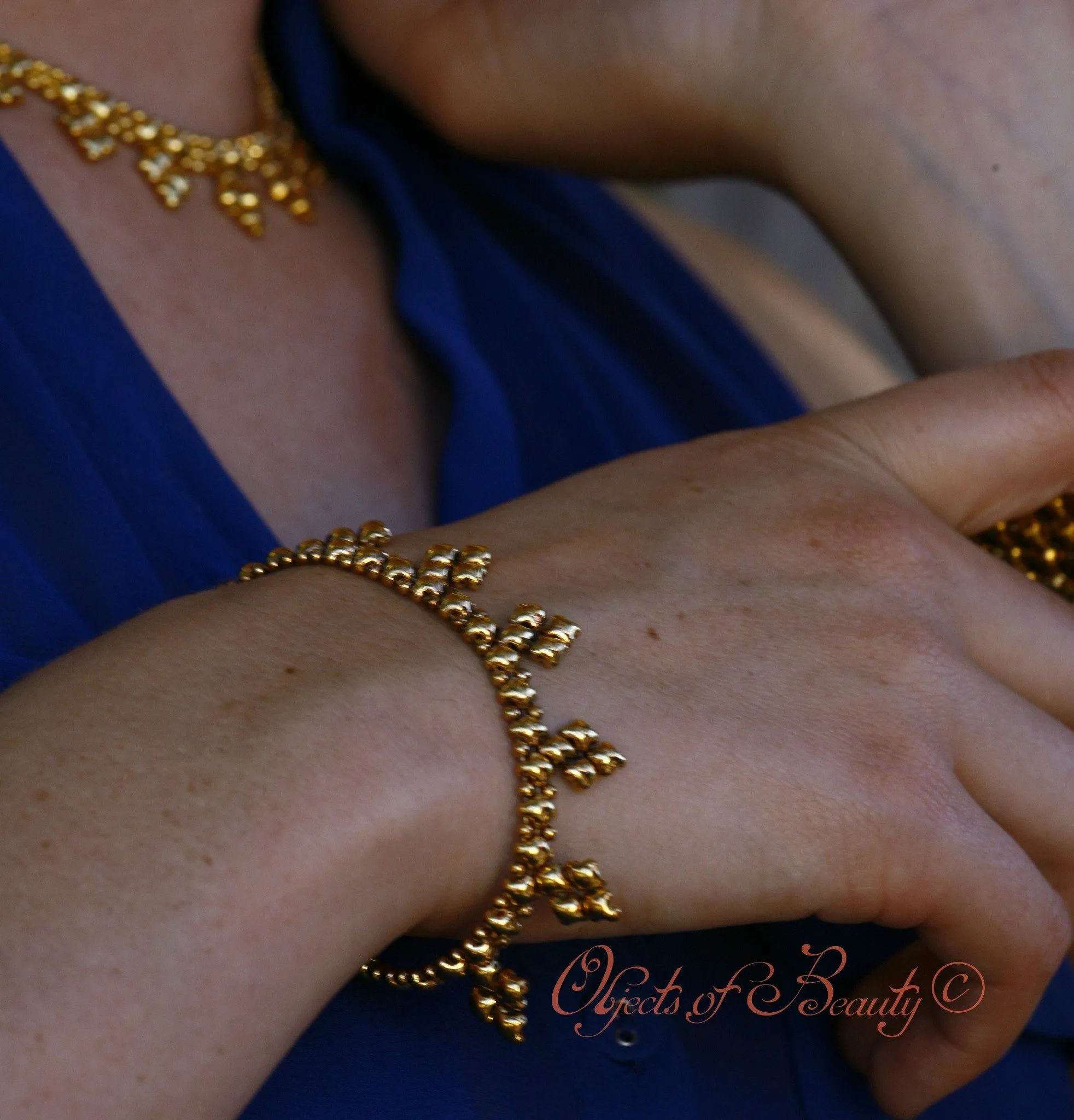Golden Moor's Wife SG Liquid Metal Bracelet