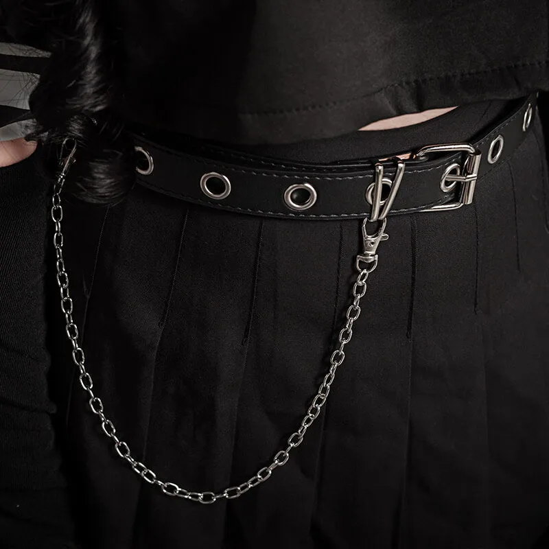 Gothic chain belt