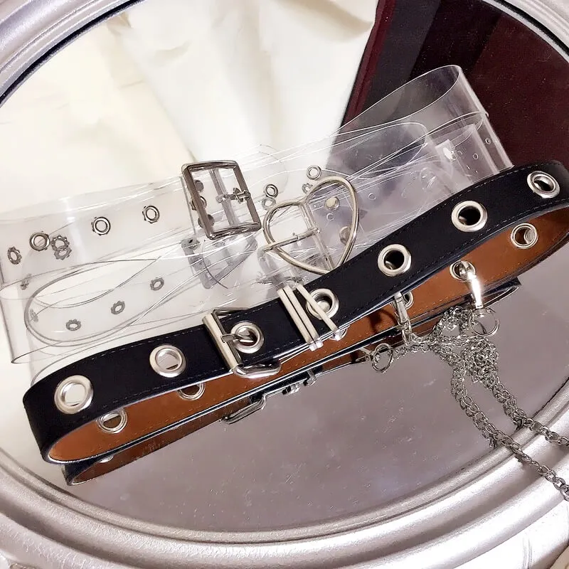 Gothic chain belt