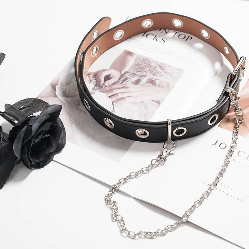 Gothic chain belt