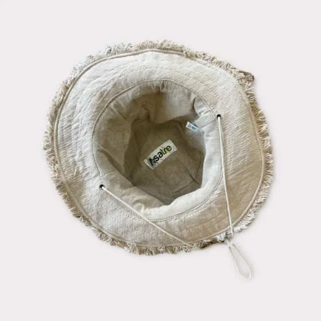 Hemp Safari Hat with Adjustable String
