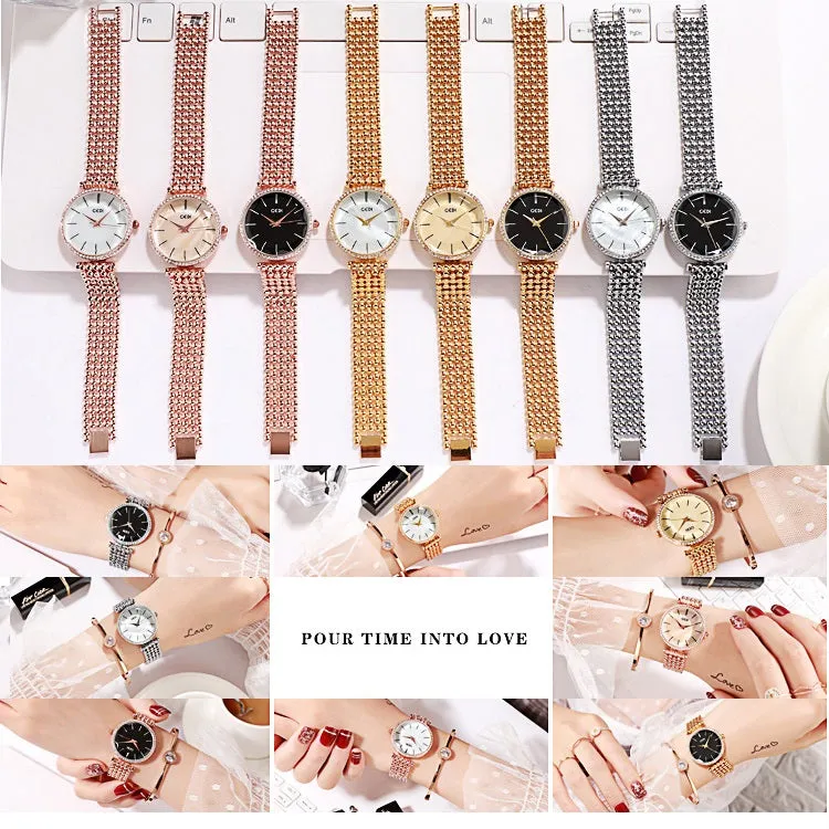 High Grade Diamond Frame Women's Watch