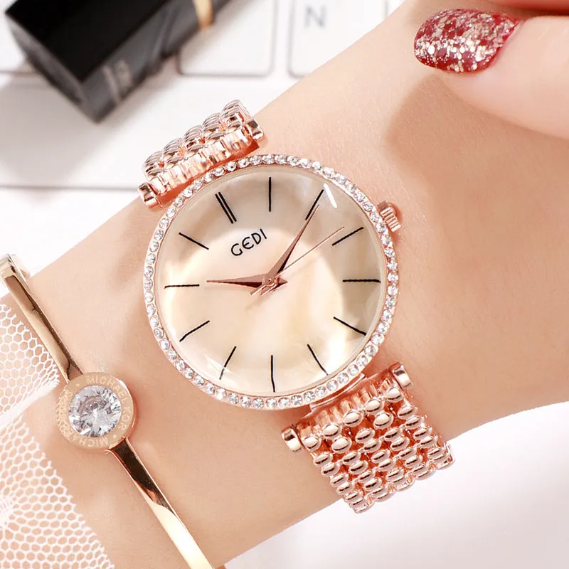 High Grade Diamond Frame Women's Watch
