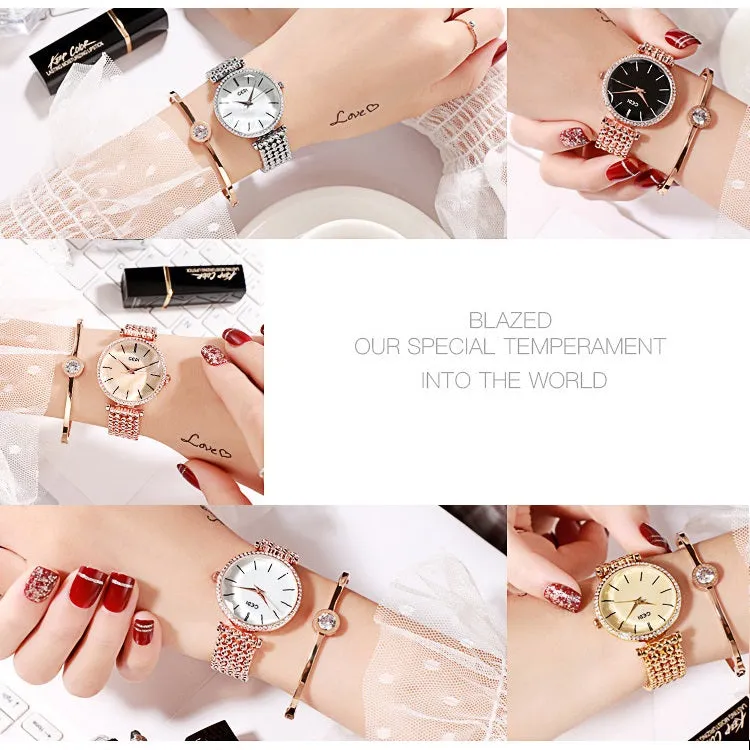 High Grade Diamond Frame Women's Watch