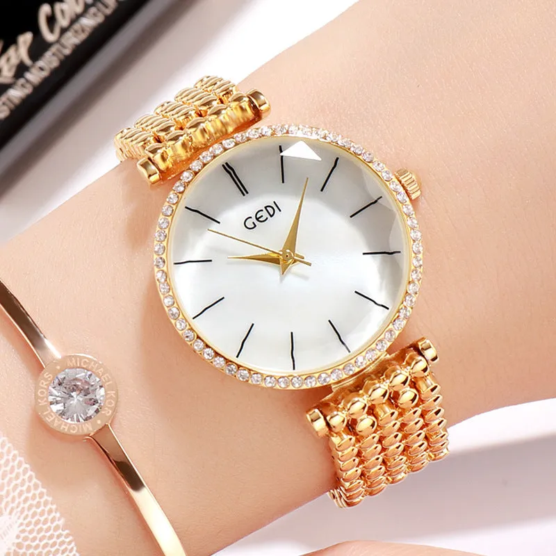 High Grade Diamond Frame Women's Watch