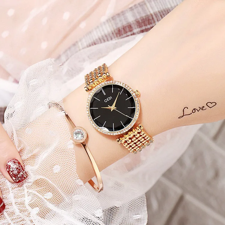 High Grade Diamond Frame Women's Watch