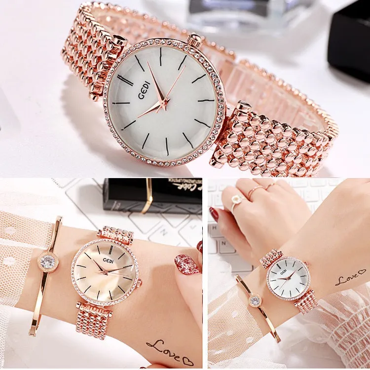 High Grade Diamond Frame Women's Watch
