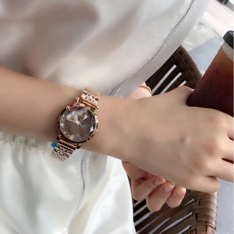 Irregular Mirror Stainless Steel Women's Watch