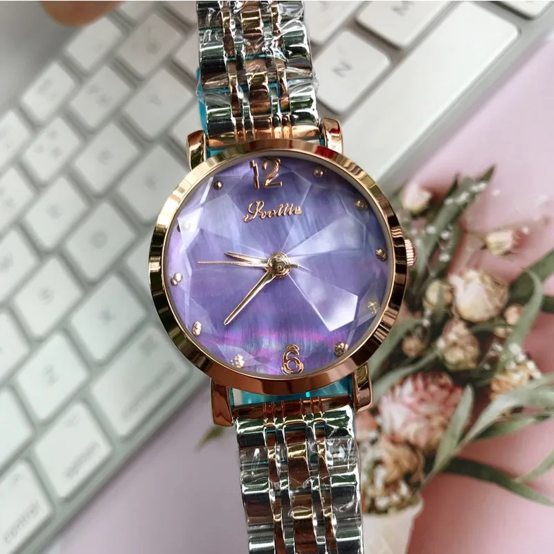 Irregular Mirror Stainless Steel Women's Watch
