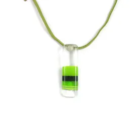 Jasper Glass Pendant
