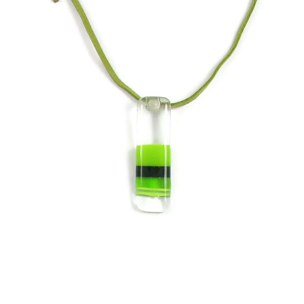 Jasper Glass Pendant