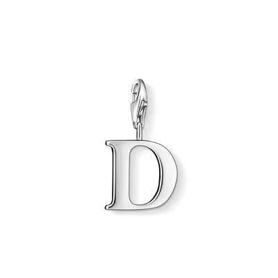 Letter D Silver Charm | Thomas Sabo.