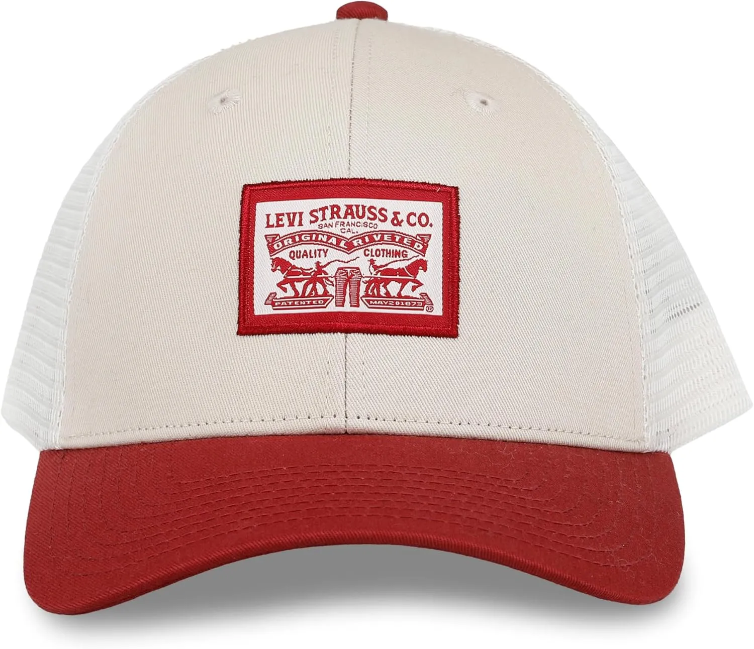 Levi's Men's Classic Style Logo Trucker Hat-Adjustable, Lightweight