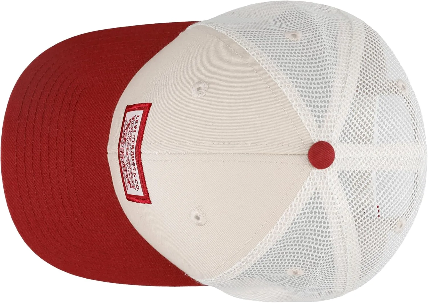 Levi's Men's Classic Style Logo Trucker Hat-Adjustable, Lightweight