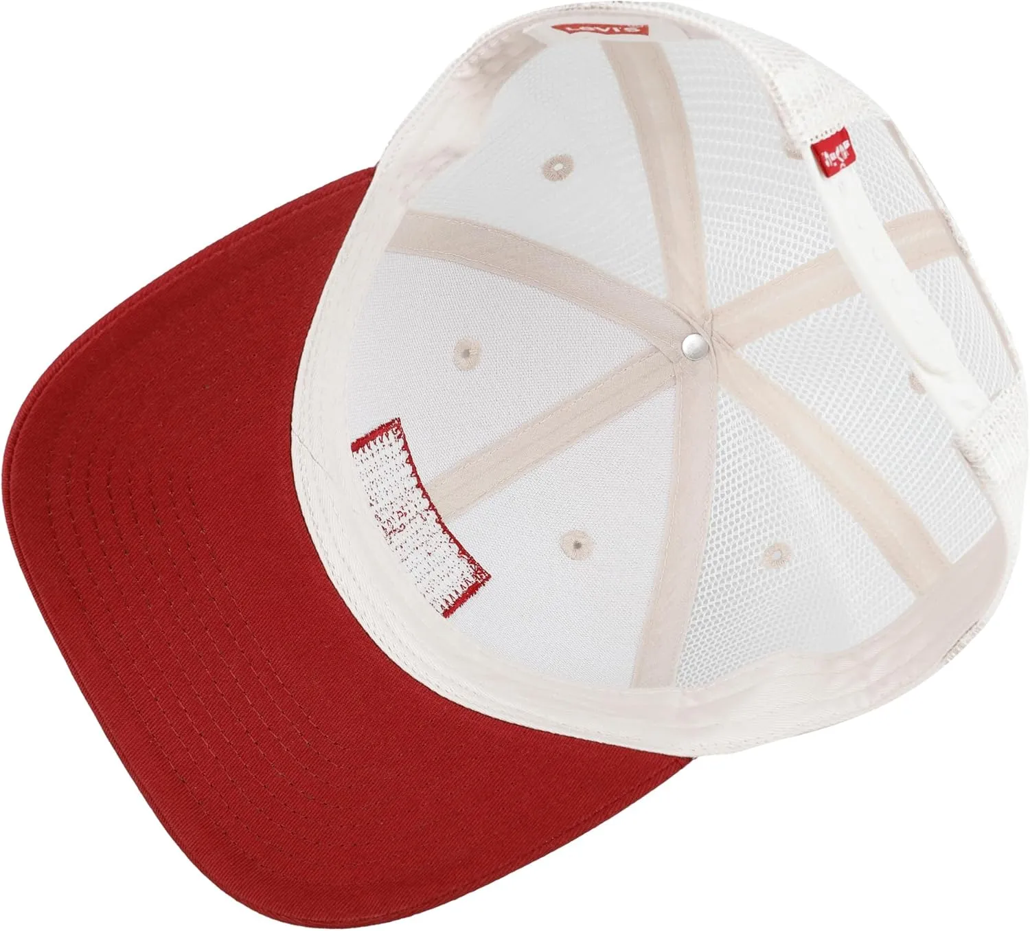 Levi's Men's Classic Style Logo Trucker Hat-Adjustable, Lightweight