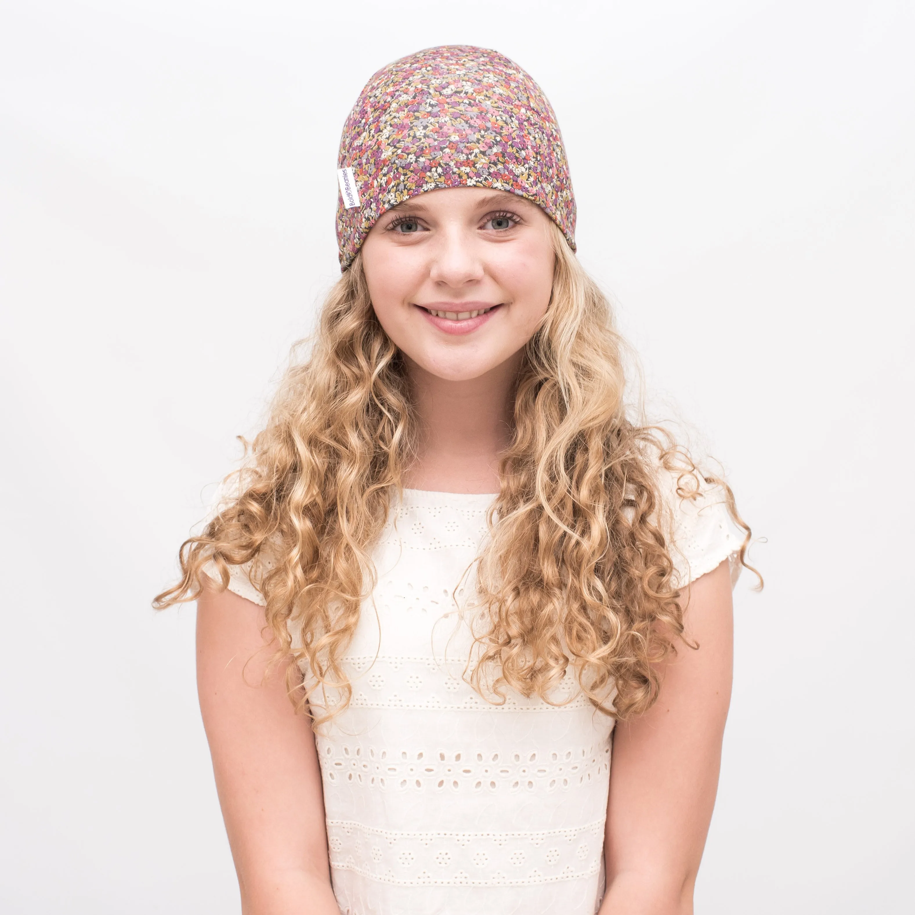 Liberty Girl Millie Ditsy Floral Hat - Lilac