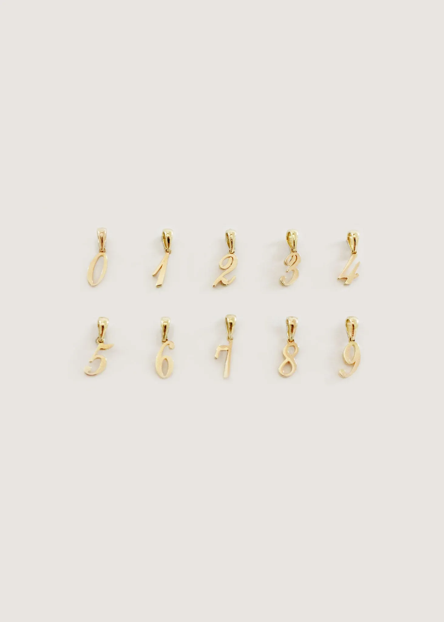 Lucky Number Charm Necklace