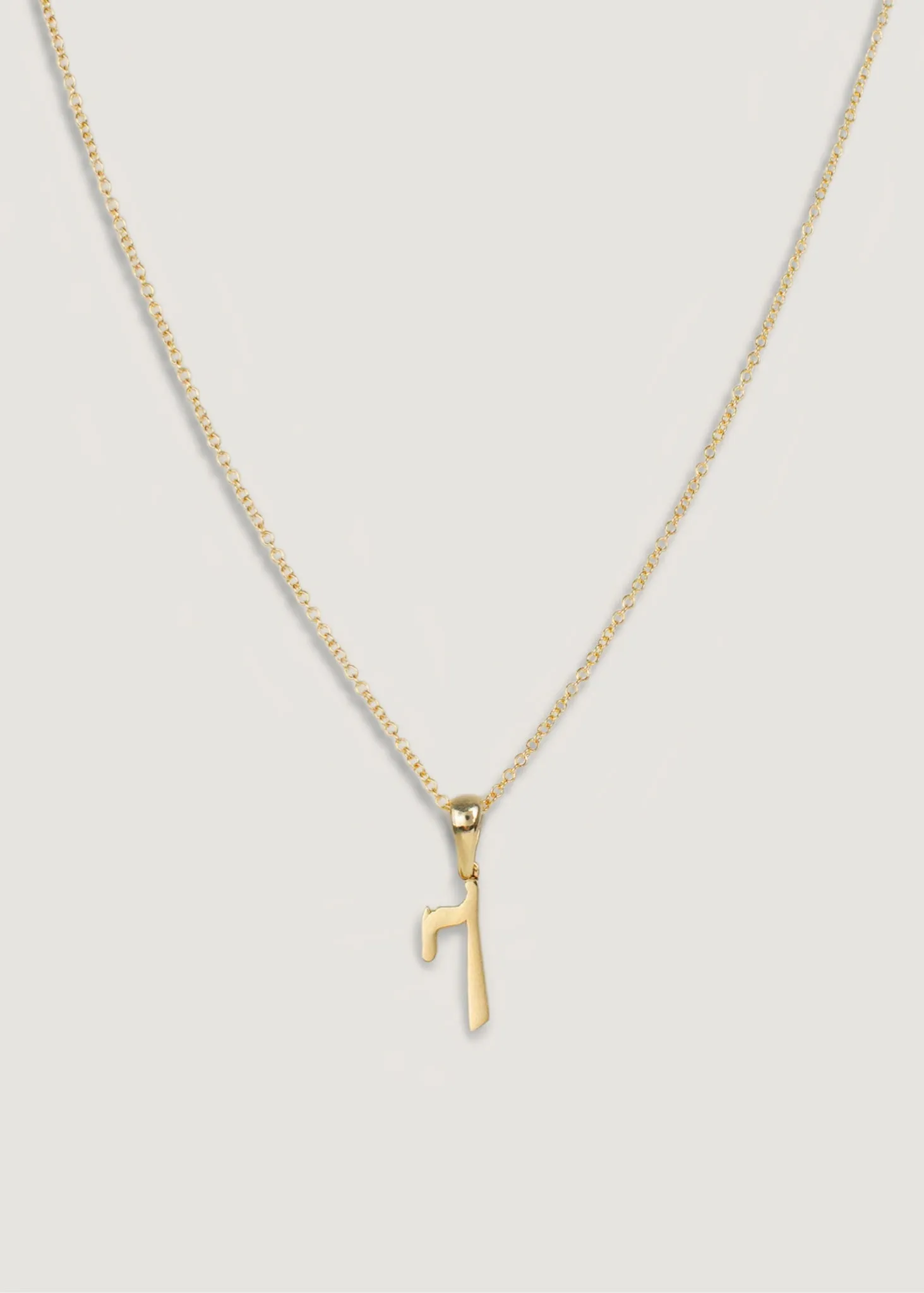 Lucky Number Charm Necklace