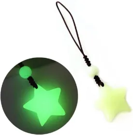 Luminous Star Keychain Fashion Handbag Pendant Unisex Key Chain Charm Key Chain Glow In The Dark Couple Pendant Accessory and Keychain Carabiners Outdoor Recreation