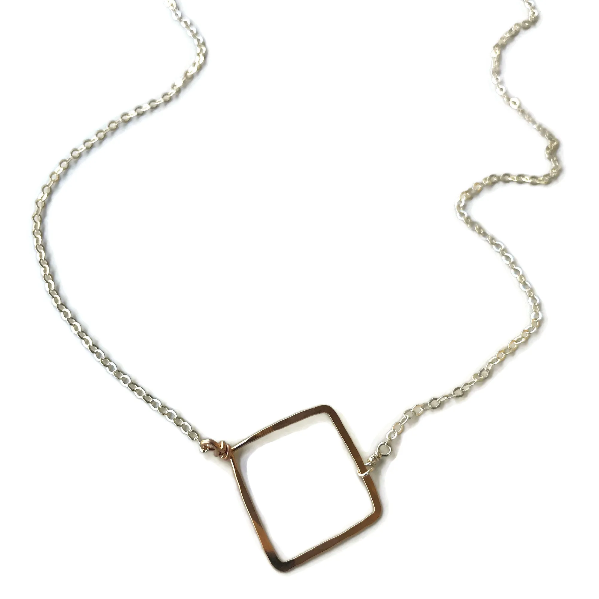 Medium Square Necklace