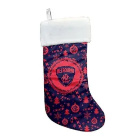 Melbourne Demons Christmas Stocking